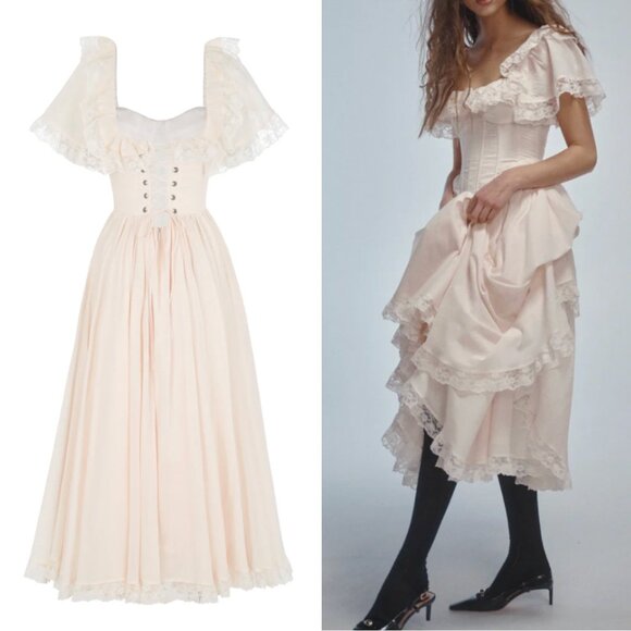 BEST Selkie The Lickety Split Cupid Midi Dress - Picture 2 of 7